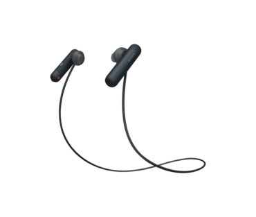 Black headphones