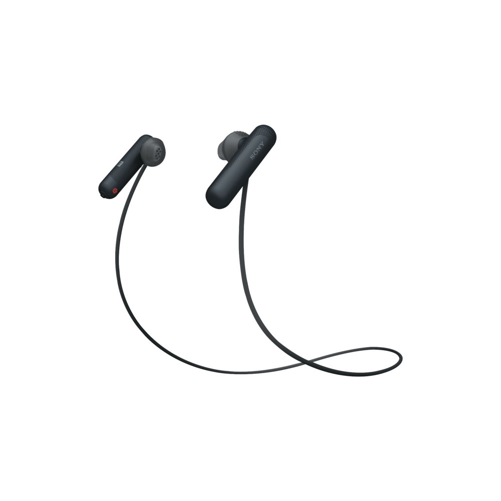 Black headphones